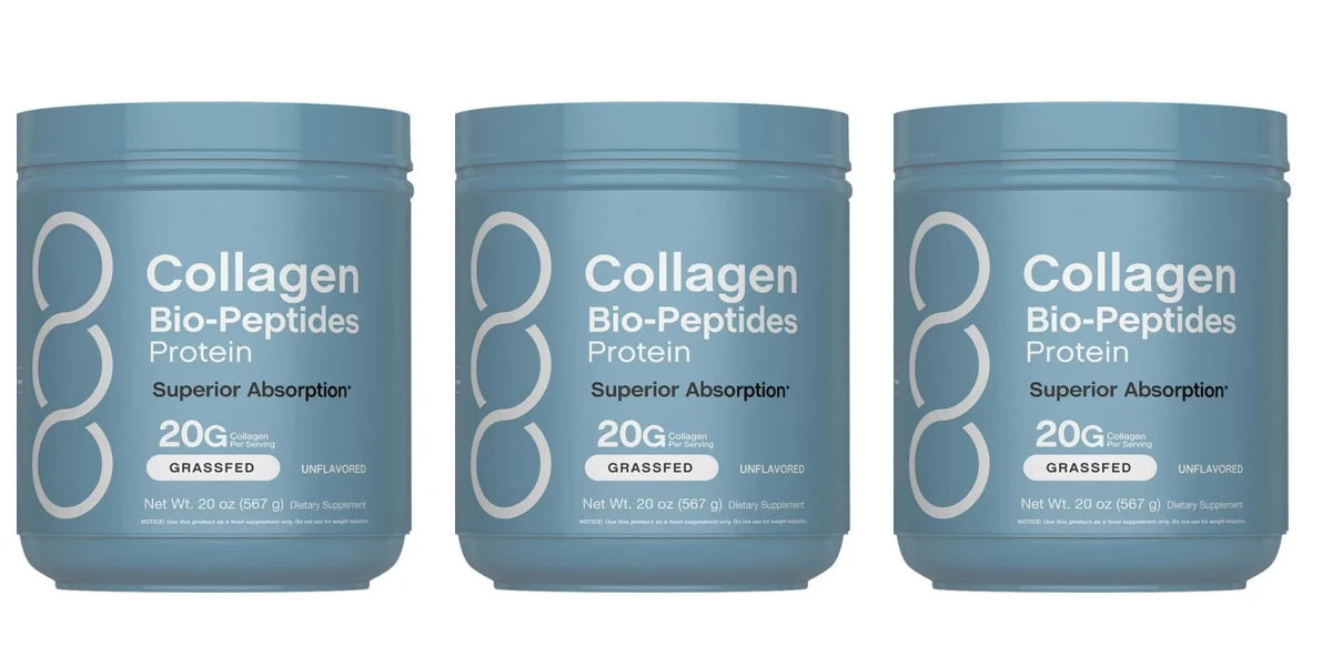 Hydrolyzed Collagen Peptides Powder Unflavored High Protein Supplement for Hair Skin Nails & Joint Support