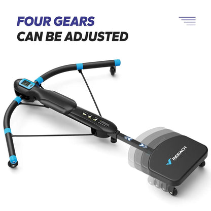 MERACH Multifunctional Core Trainer Ab Machine with Rowing Function, Dragonfly Belly Training Equipment for Home Gym Fitness