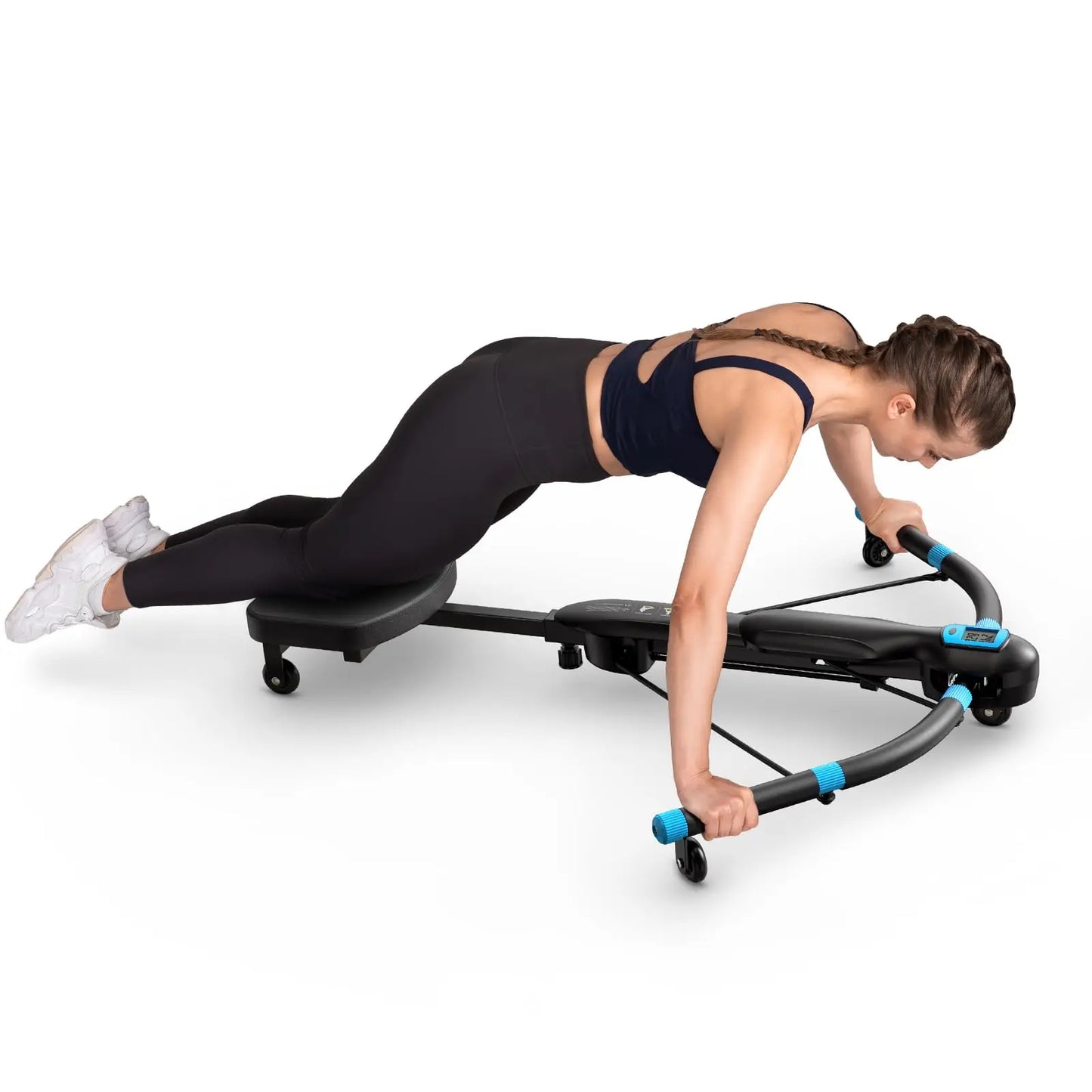 MERACH Multifunctional Core Trainer Ab Machine with Rowing Function, Dragonfly Belly Training Equipment for Home Gym Fitness