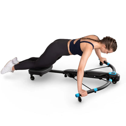 MERACH Multifunctional Core Trainer Ab Machine with Rowing Function, Dragonfly Belly Training Equipment for Home Gym Fitness