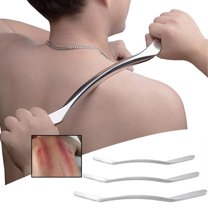 Gua Sha Massage Tool for Large Muscles – 304 Stainless Steel Fascia Scraping Tool for Soft Tissue Mobilization, Deep Tissue Massage, Muscle Recovery