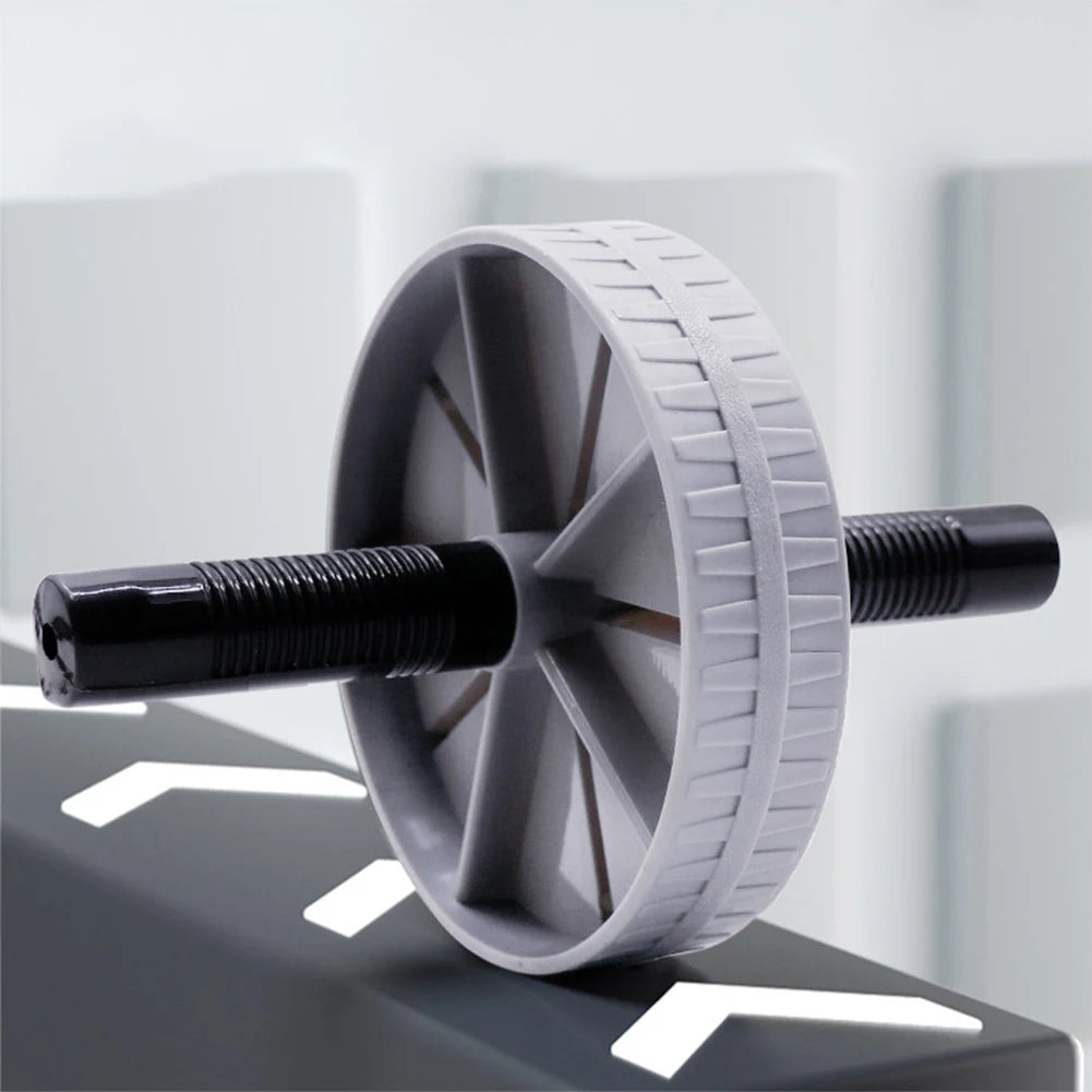 Non-Slip Ab Roller Wheel for Core Strength Training, Quiet No-Noise Abdominal Exercise Equipment for Home Gym Workouts