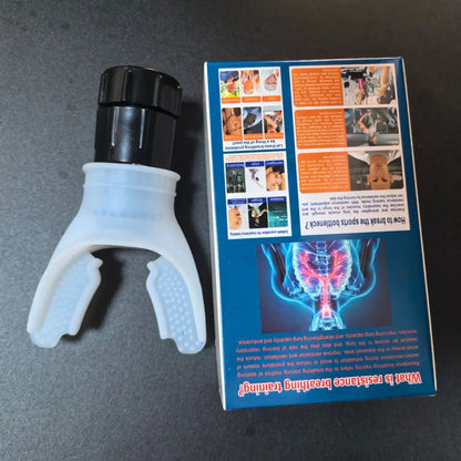 Adjustable Breathing Trainer for Athletes, Portable Lung Capacity & Respiratory Muscle Trainer with Resistance Knob, Inspiratory Expiratory Strength Training Device for Endurance, Fitness & Sports Performance