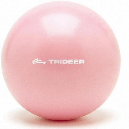 9-Inch Pilates Ball, Small Exercise Ball for Yoga Core Training Physical Therapy Balance Stability and Stretching with Inflation