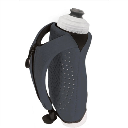 Hydraform Handheld Water Bottle BPA-Free Insulated for Ultra-Running Walking, 10.5 oz Charcoal