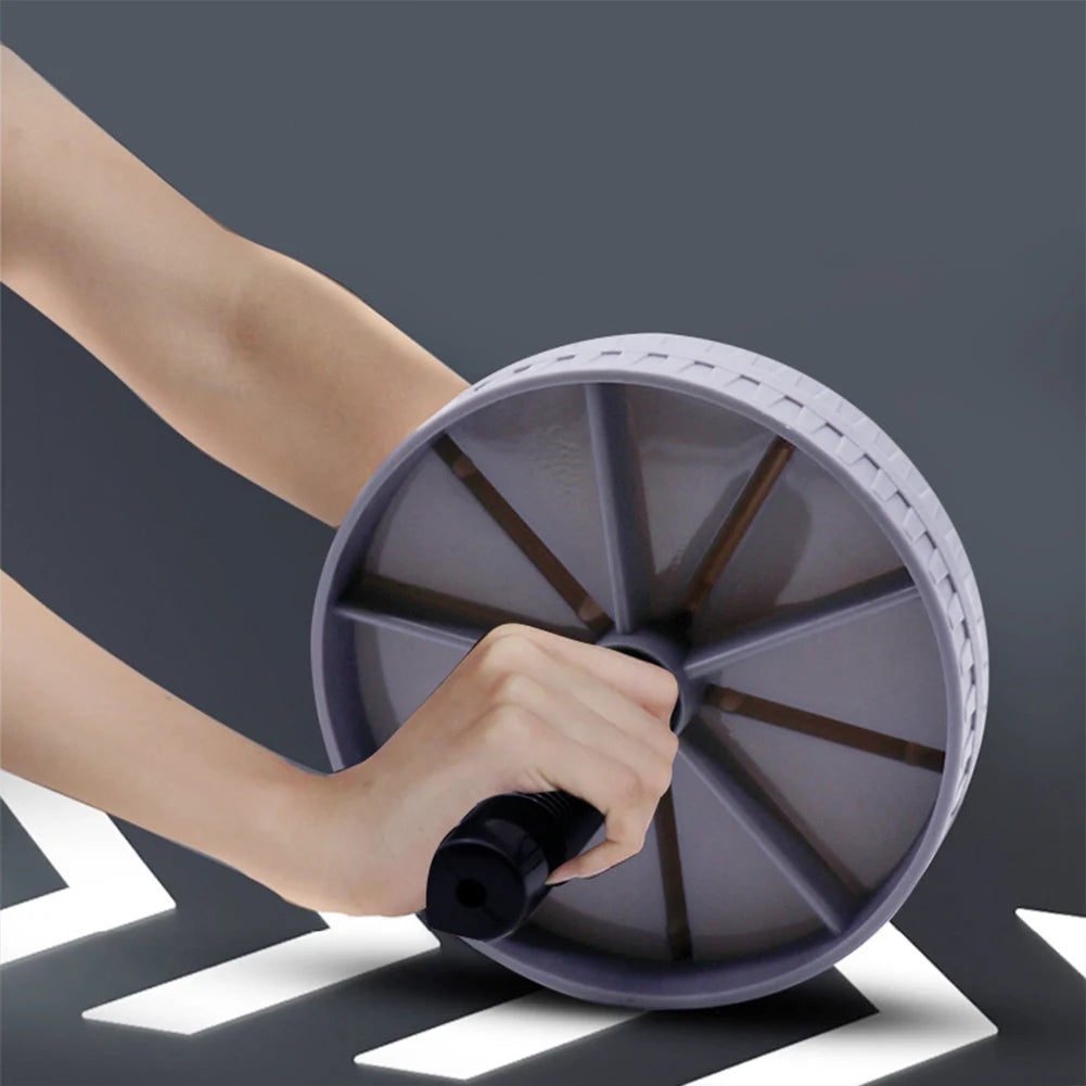 Non-Slip Ab Roller Wheel for Core Strength Training, Quiet No-Noise Abdominal Exercise Equipment for Home Gym Workouts