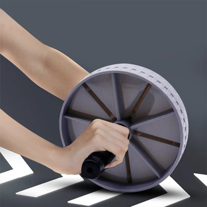 Non-Slip Ab Roller Wheel for Core Strength Training, Quiet No-Noise Abdominal Exercise Equipment for Home Gym Workouts
