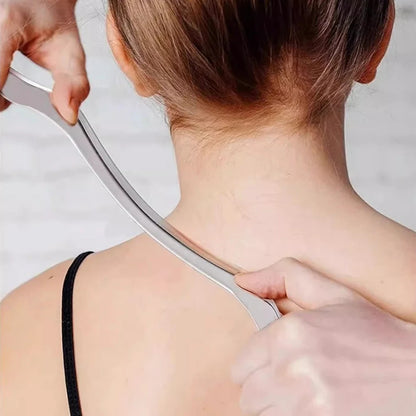 Gua Sha Massage Tool for Large Muscles – 304 Stainless Steel Fascia Scraping Tool for Soft Tissue Mobilization, Deep Tissue Massage, Muscle Recovery