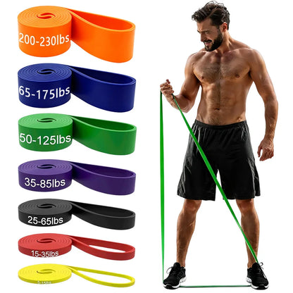 Resistance Bands Set for Men & Women – Pull Up Assistance Bands for Home Gym, Strength Training, Body Stretching, Physical Therapy & Full Body Workout