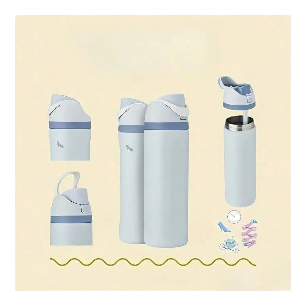 32 Oz Owala Water Bottle Cup, Stainless Steel Vacuum Insulated Tumbler, Leakproof Thermal Flask for Ice Water, Coffee & Travel