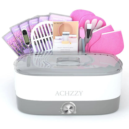 4000ml Paraffin Wax Machine for Hands and Feet, Professional Spa Treatment with Refills for Soft Skin