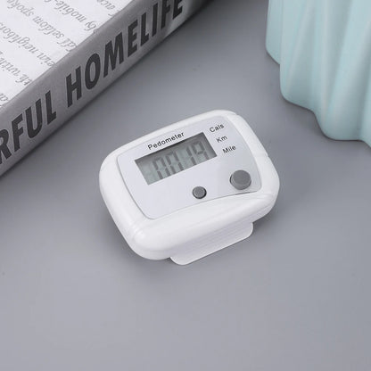 Electronic Walking Pedometer Step Counter with Calorie & Distance Tracker, Digital Pedometer for Walking and Running, Mile/Kilometer Display, 0-99,999 Step Count Fitness Activity Monitor